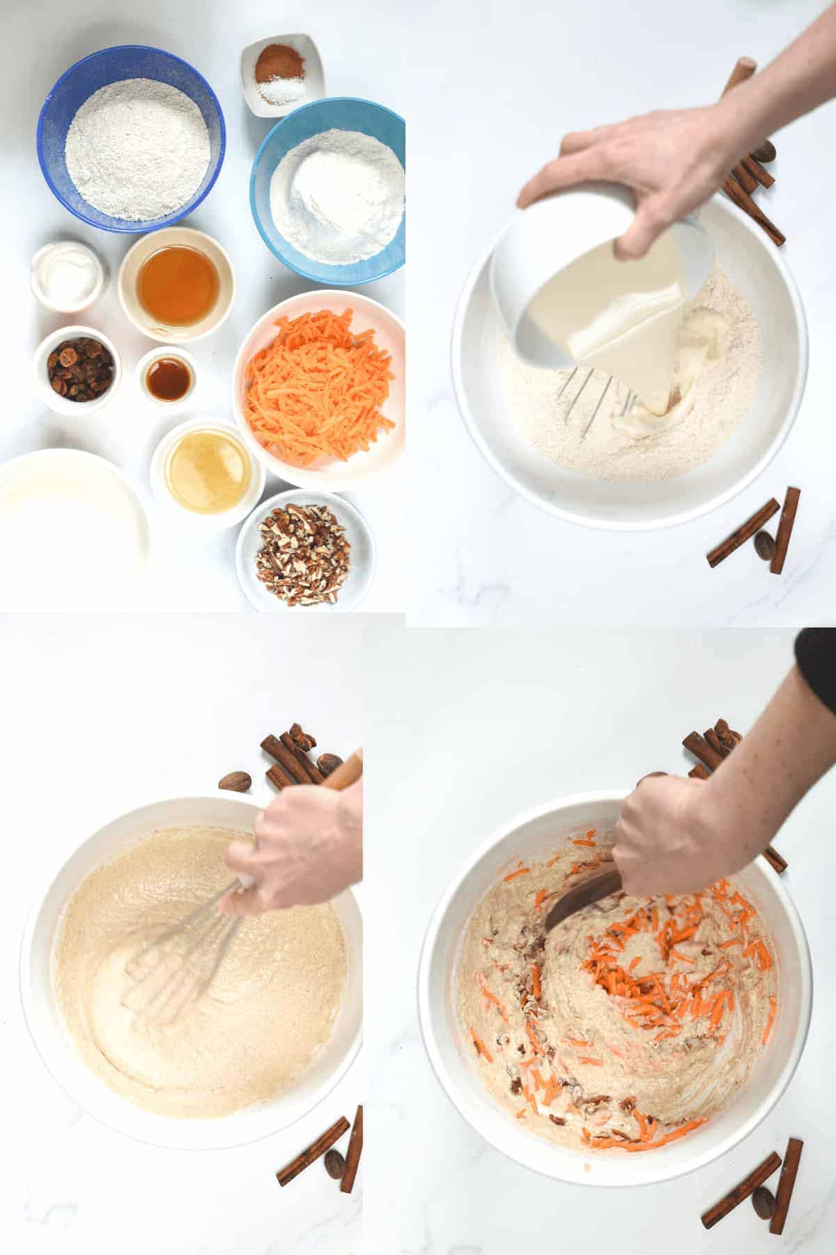 How to make Carrot Cake Pancakes