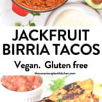 Jackfruit Birria Tacos