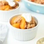 Vegan Peach CobblerVegan Peach Cobbler