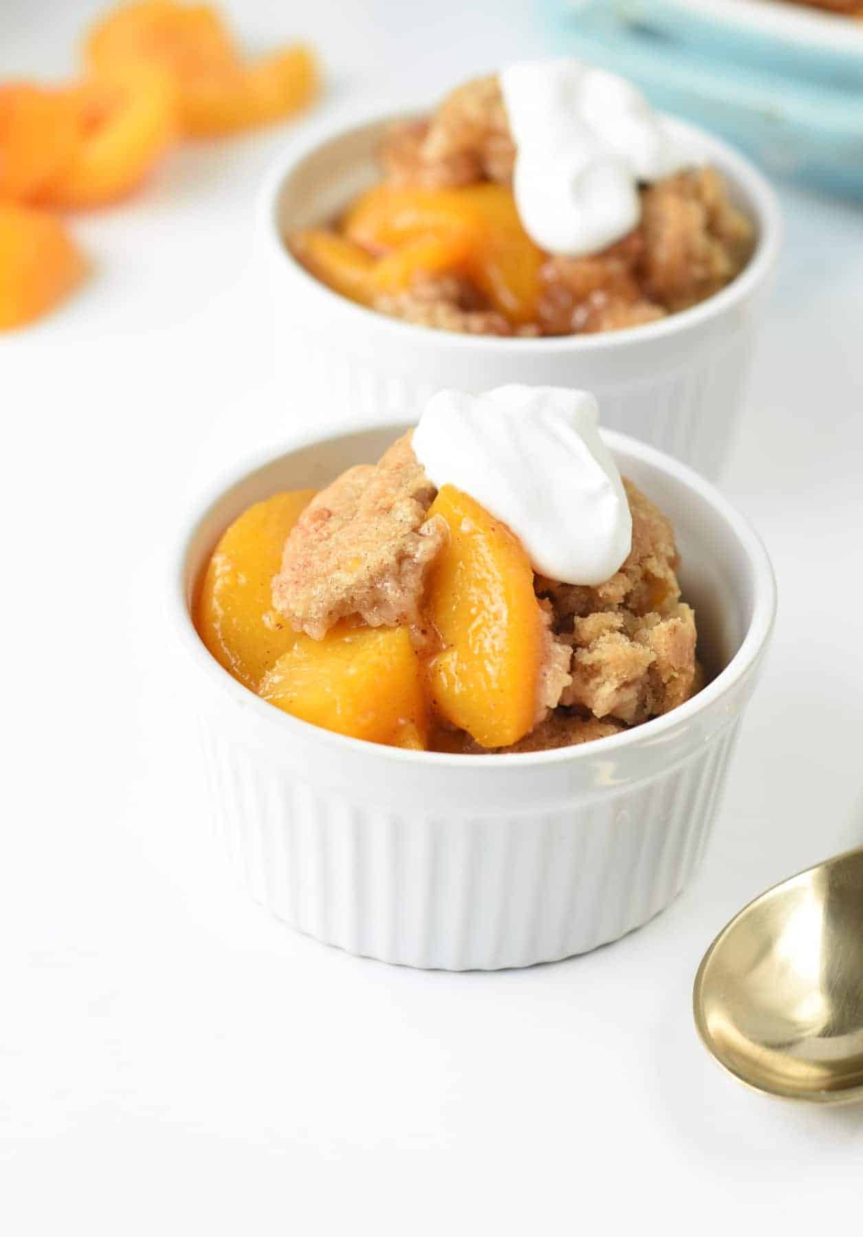 Vegan Peach Cobbler recipe