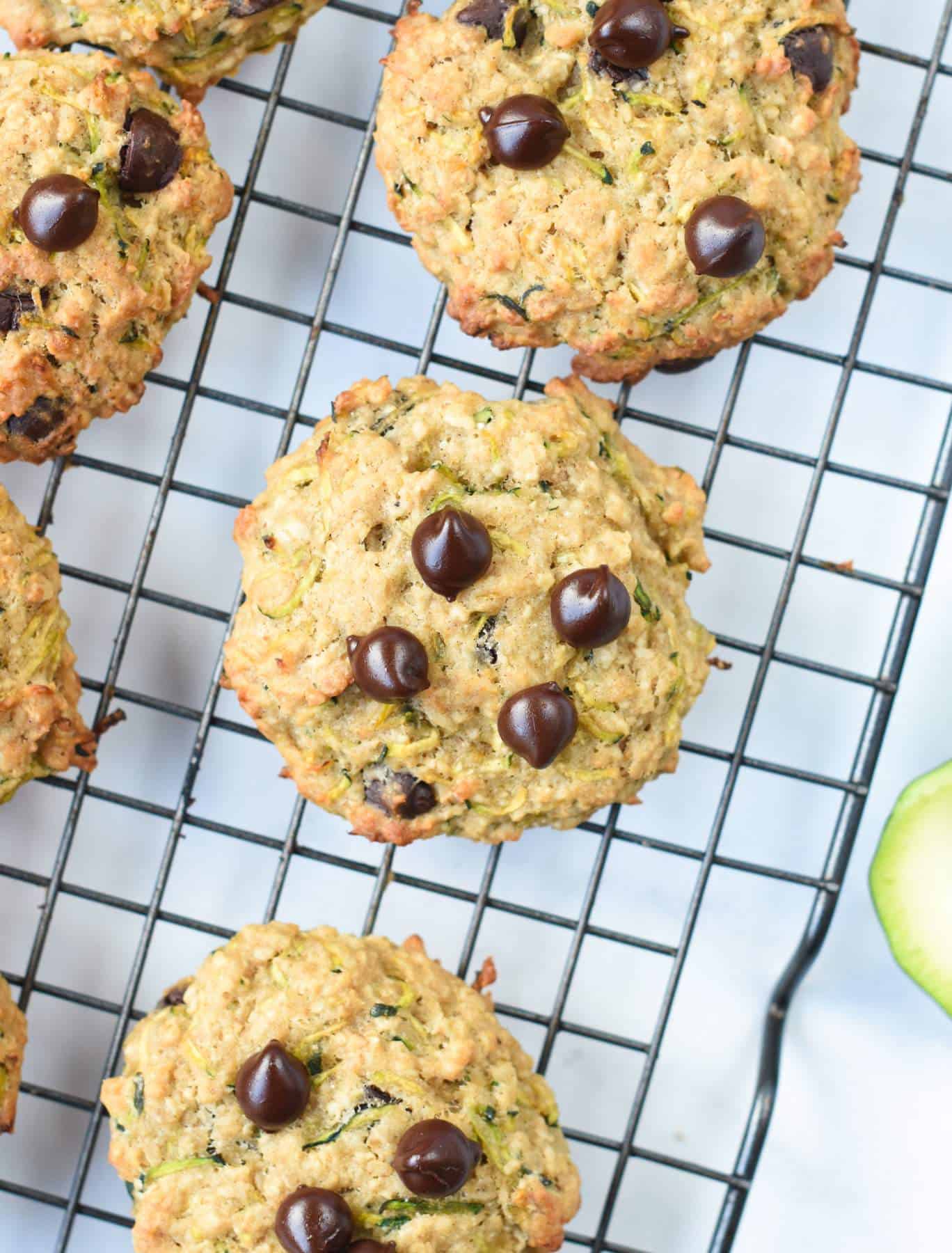 Zucchini Chocolate Chips Cookies