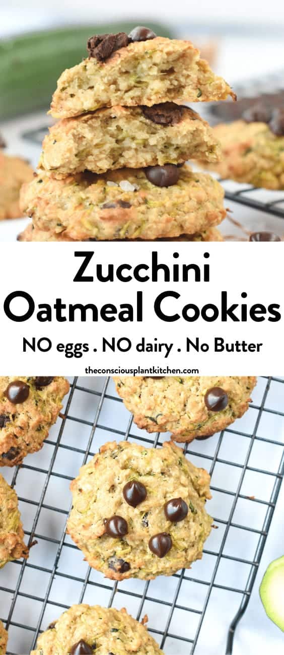 Zucchini Oatmeal Cookies