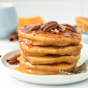 Healthy Pumpkin Pancakes