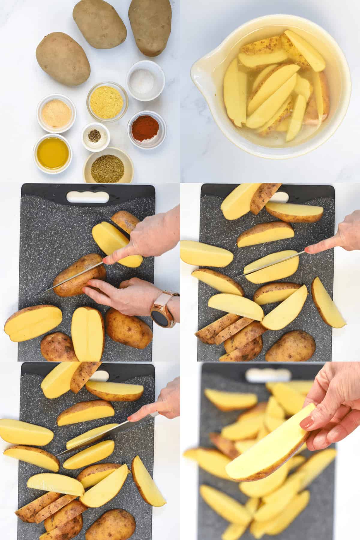 How To Make Potato Wedges in Air Fryer