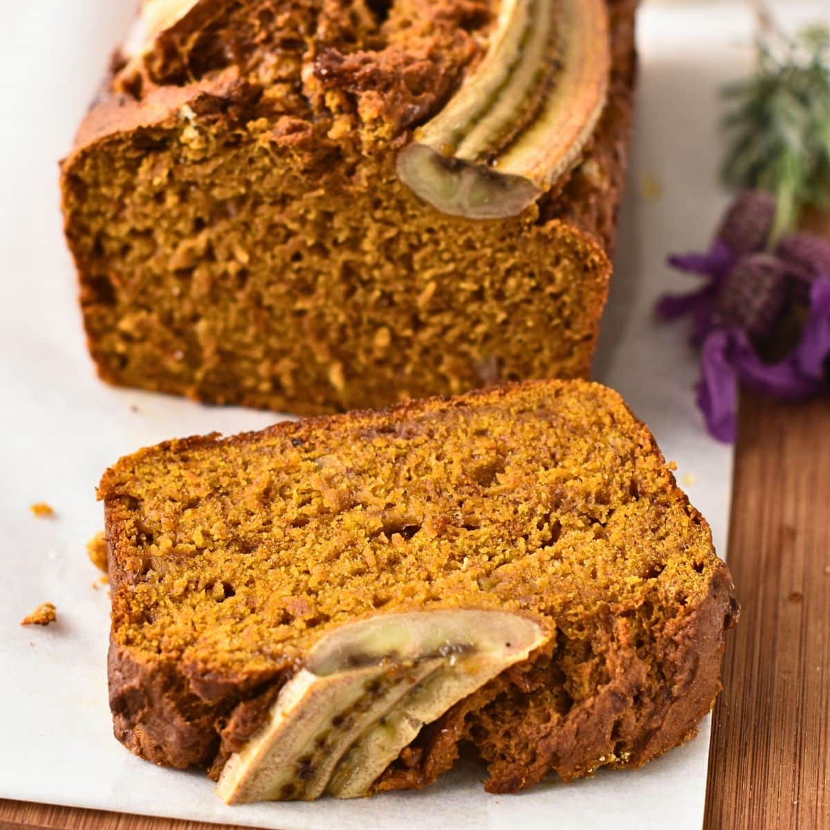 Pumpkin Banana Bread