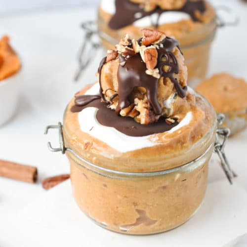 Pumpkin Nice Cream (Vegan)