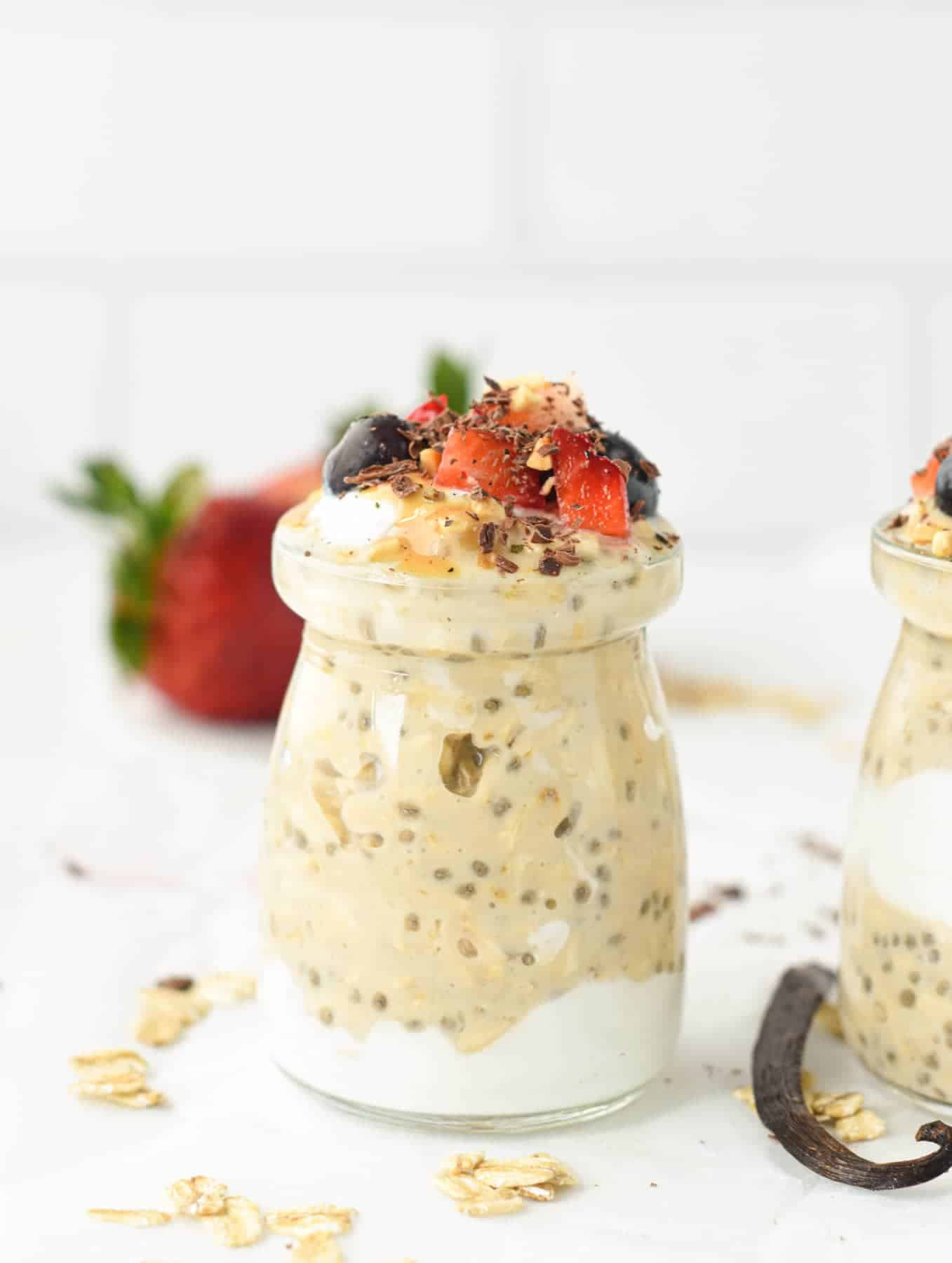 Vanilla Overnight Oats Vegan