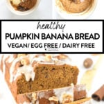 Vegan Banana Pumpkin Bread