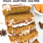 Vegan Banana Pumpkin Bread