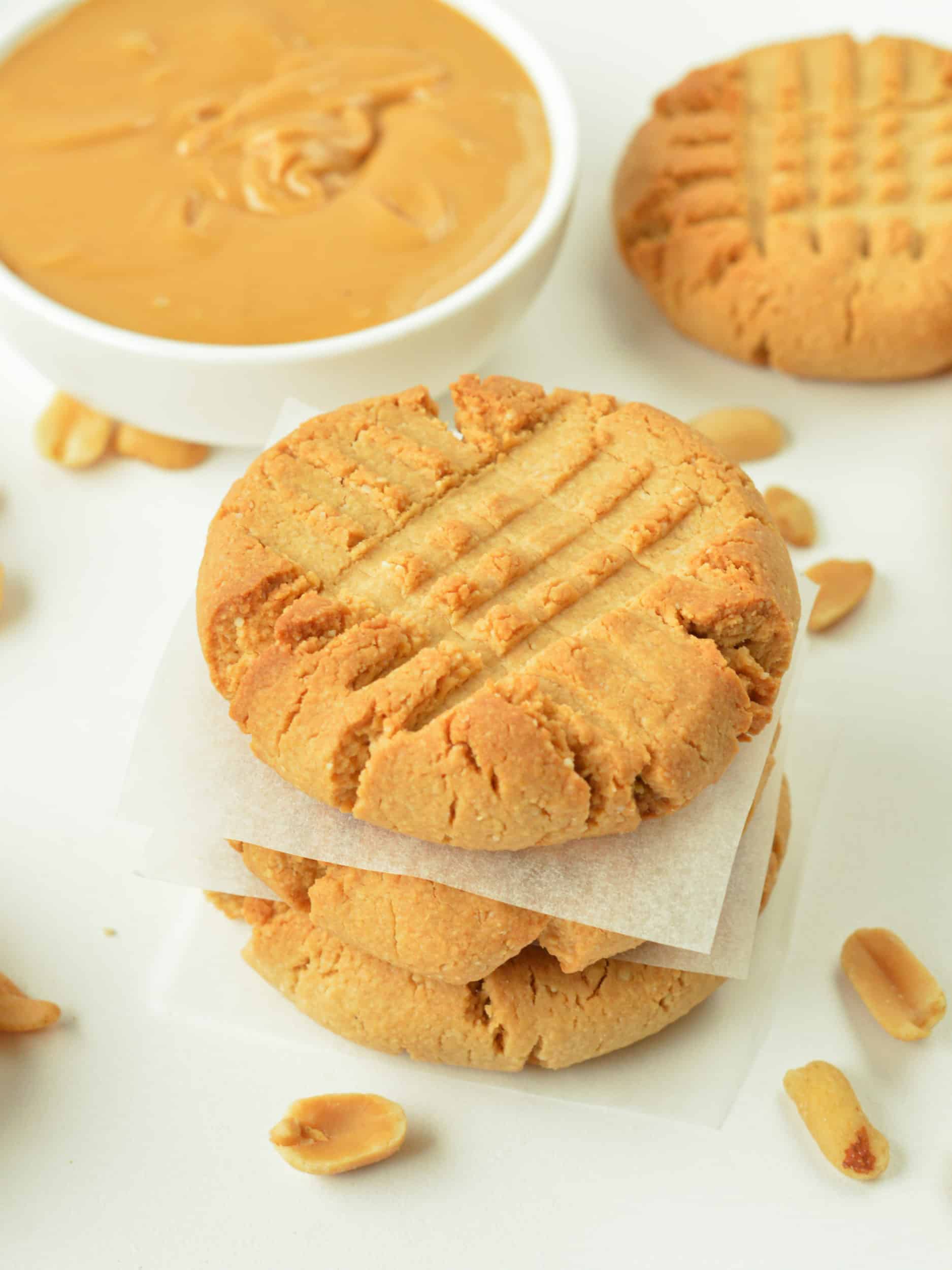 Almond Flour Peanut Butter Cookies Recipe