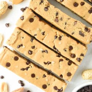 Chocolate Chips Peanut butter Protein BarsChocolate Chips Peanut butter Protein Bars