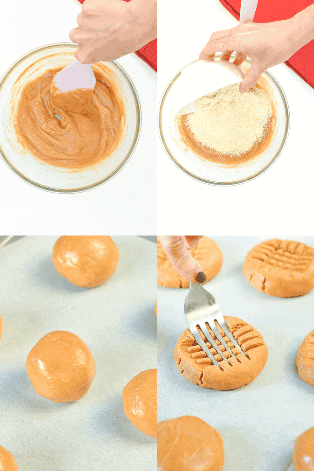 How to make Almond Flour Peanut Butter Cookies