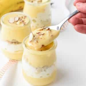 3-Ingredient Vegan Banana Pudding (No Sugar Added)