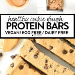 Vegan Cookie Dough Protein BarsVegan Cookie Dough Protein Bars