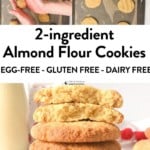 2 ingredients Almond Cookies