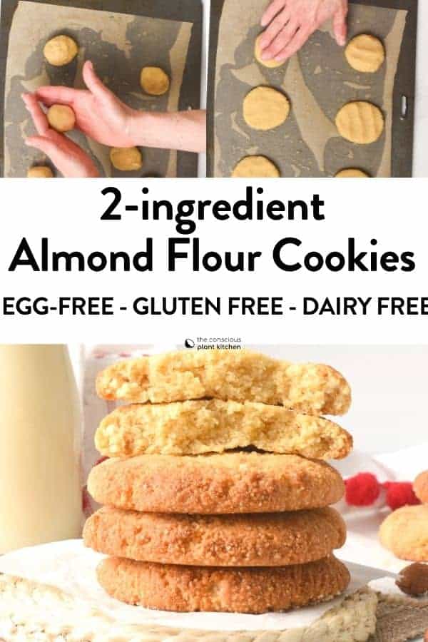 2 ingredients Almond Cookies 