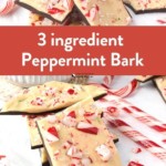 3 ingredients Peppermint Bark