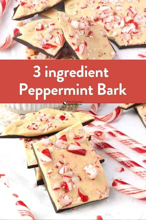 3 ingredients Peppermint Bark