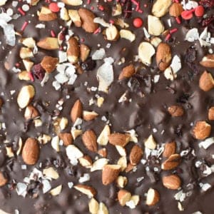 3-Ingredient Chocolate Almond Bark