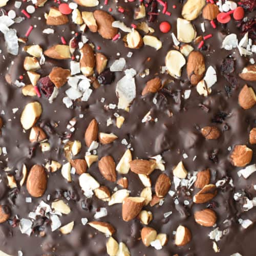 3-Ingredient Chocolate Almond Bark