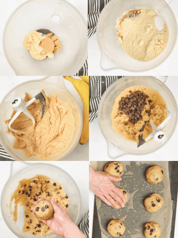 How to Make Almond Flour Chocolate Chips Cookies