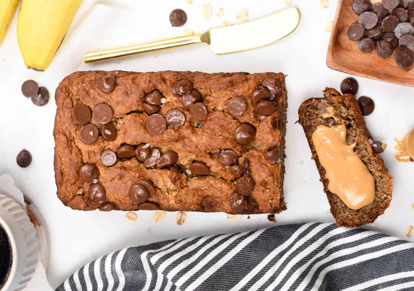 Protein Powder Banana Bread (Vegan, Gluten-Free)