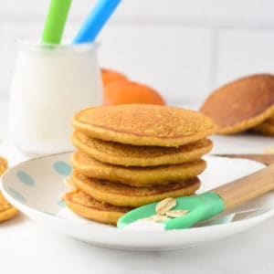 Sweet Potato Baby Pancakes Vegan