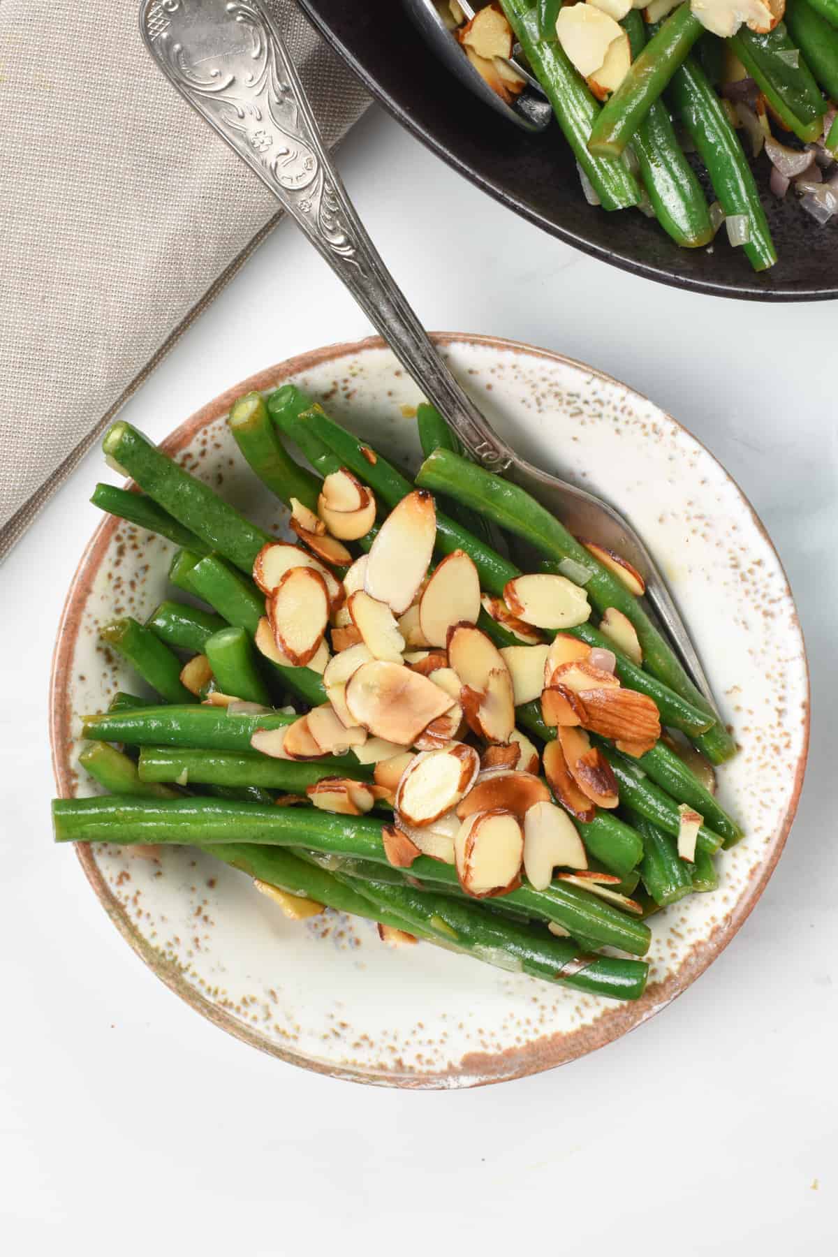 Vegan Green Bean Almondine