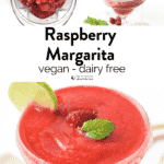 Raspberry Margarita Frozen Margarita Red vegan