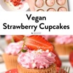 Vegan Strawberry Cupcakes