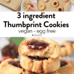 Vegan Thumbprint Cookies