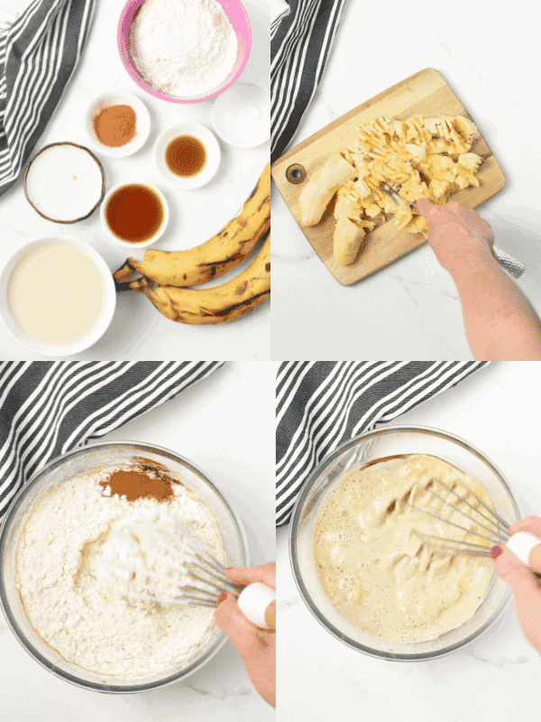 How to make Vegan Banana Pancakes
