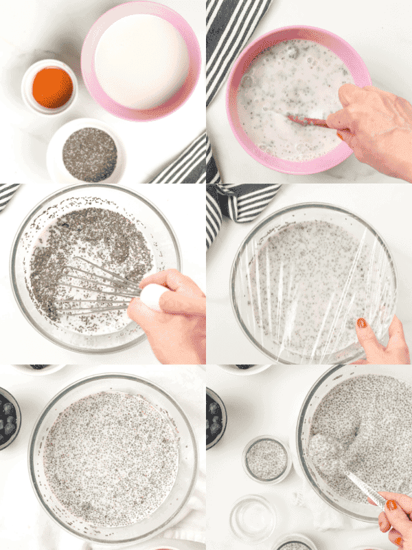 How to make chia pudding with 3 ingredients