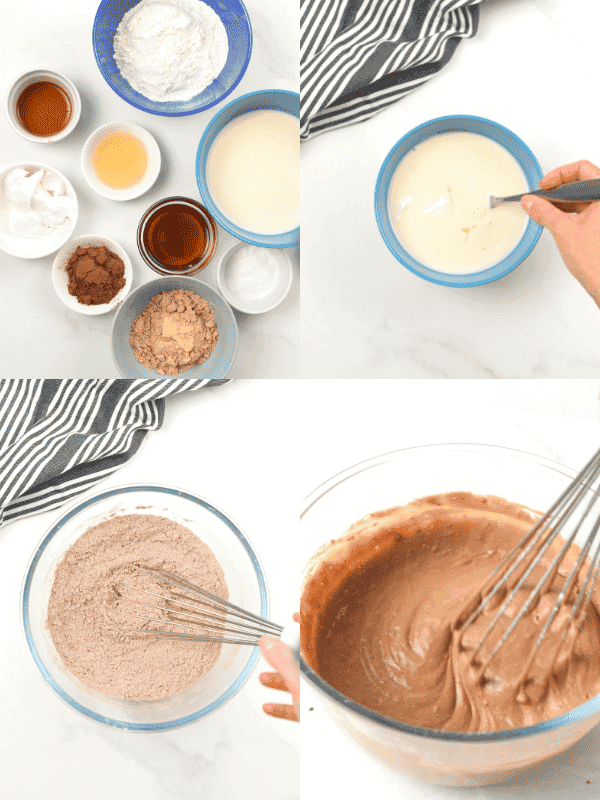How to make chocolate protein pancakes
