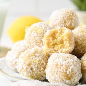 Lemon Energy Balls No Bake Healthy Energy Balls Vegan Gluten free