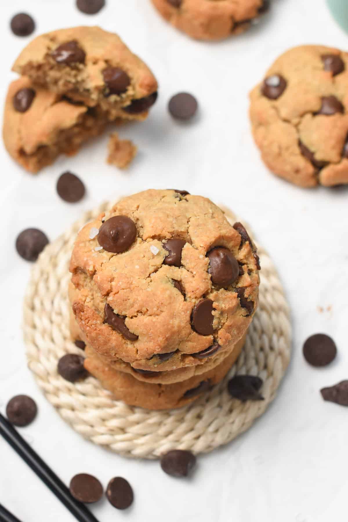 Protein Cookie Recipe Vegan Protein Powder Cookies with Almond Flour Keto Gluten-free