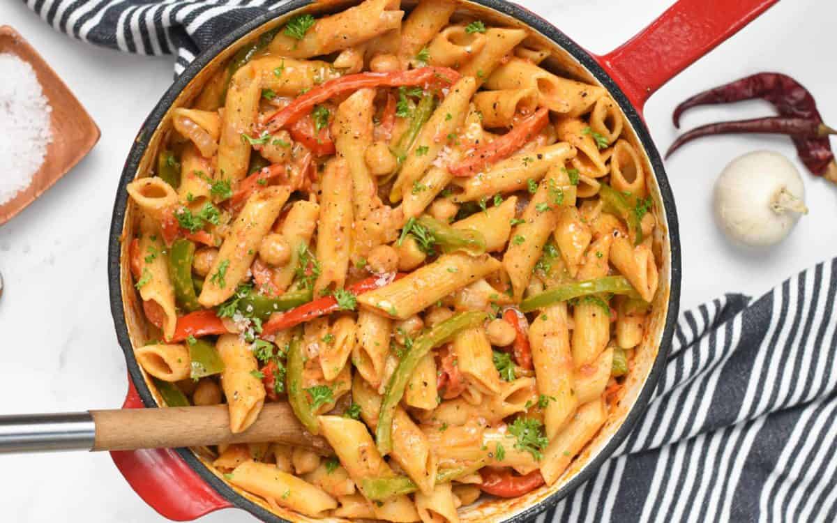 Vegan Cajun Pasta Recipe