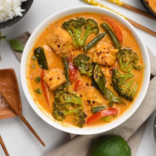 Tofu Red Curry (Vegan)