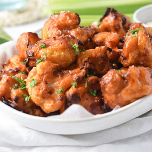 Air Fryer Buffalo Cauliflower