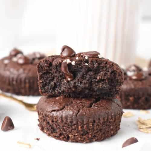 Chocolate Protein Muffins (Vegan)