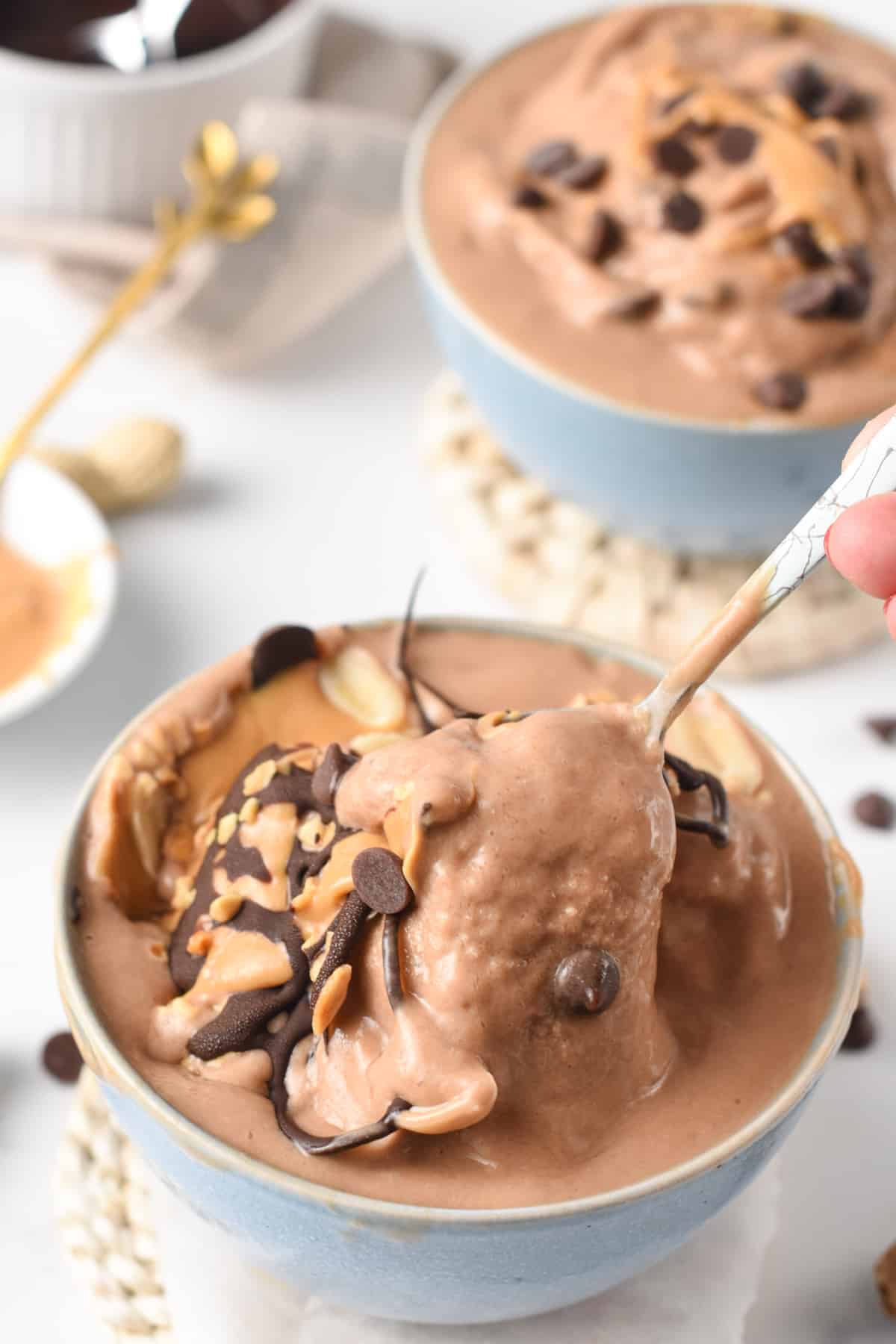 Protein Fluff Recipe in a bowl.