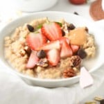 Protein Oatmeal with protein powder