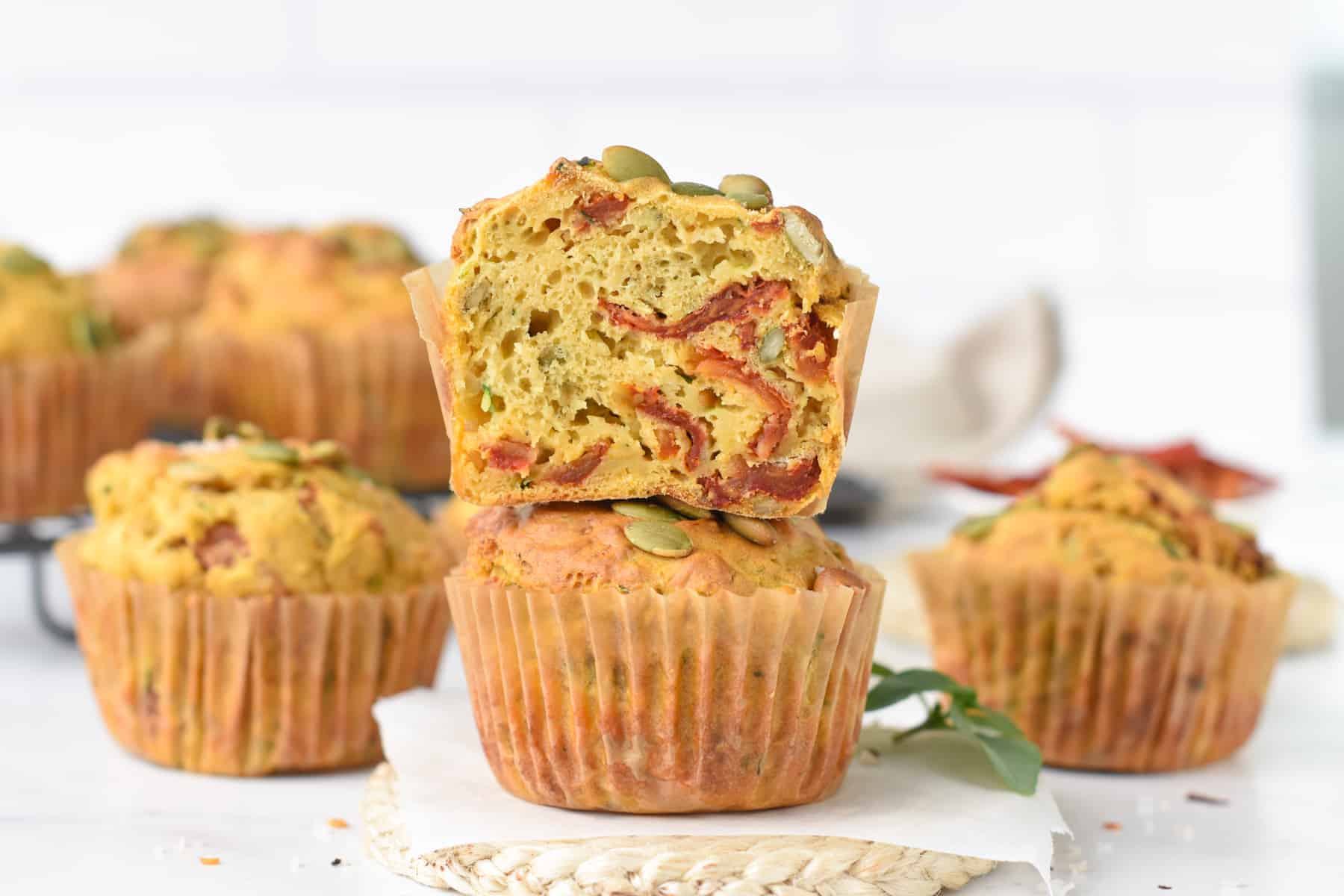 Vegan Savory Muffins Zucchini Sundried Tomatoes Muffins Vegetable Muffins