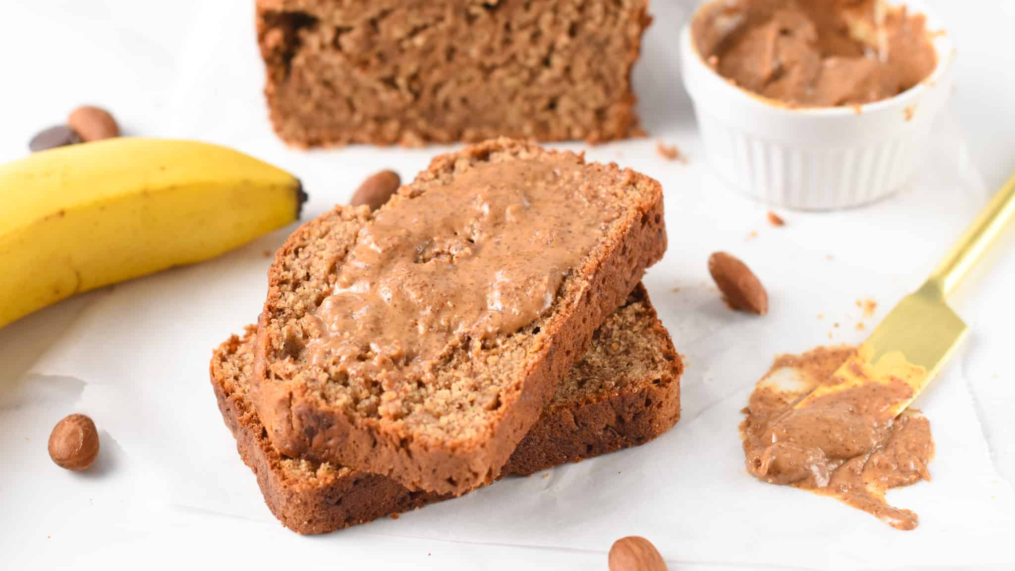 Almond Butter Banana Bread