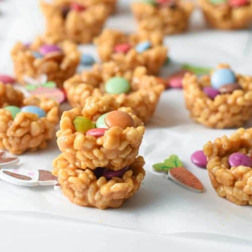 Easter Rice Krispie Nests