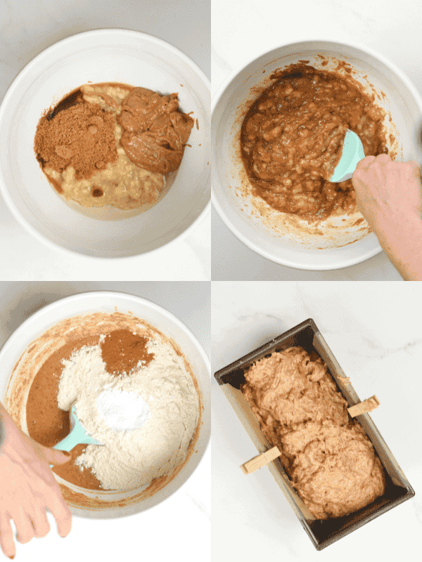 How to make Almond Butter Banana Bread