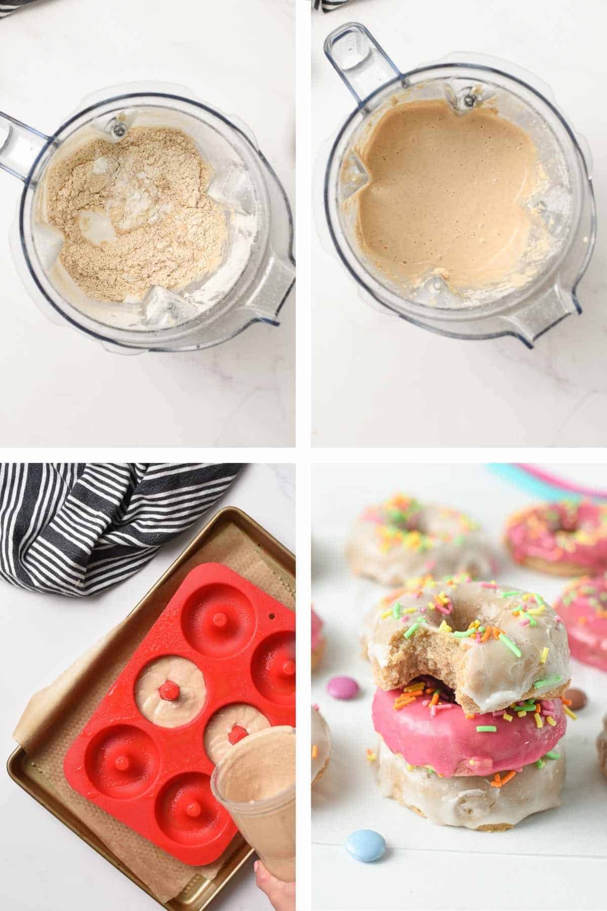 Making Protein Donuts in a few pictures.
