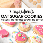 Oat Flour Sugar Cookies