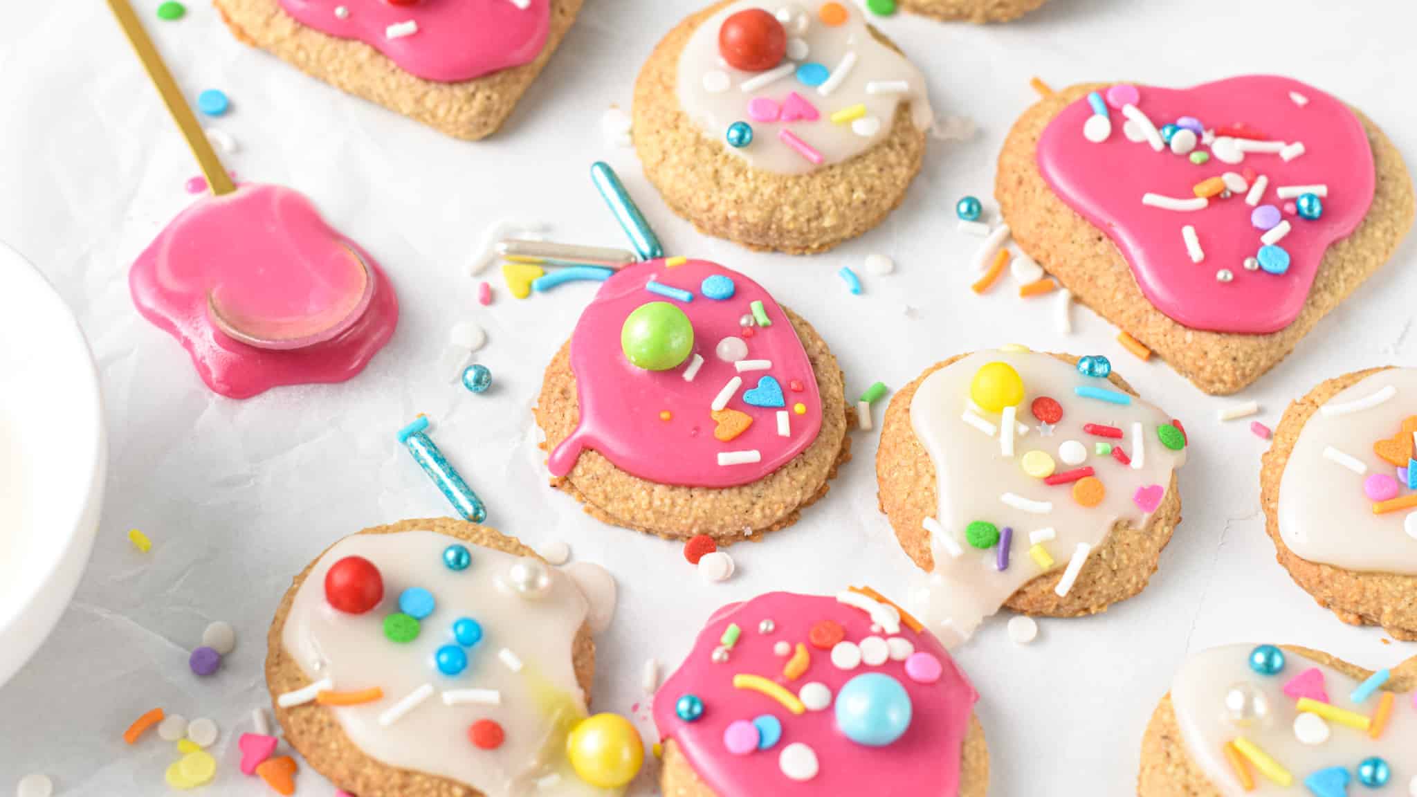 Oat Flour Sugar Cookies