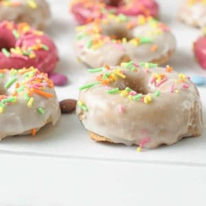 Protein Donuts (Egg-Free, Flourless, Oil-Free)